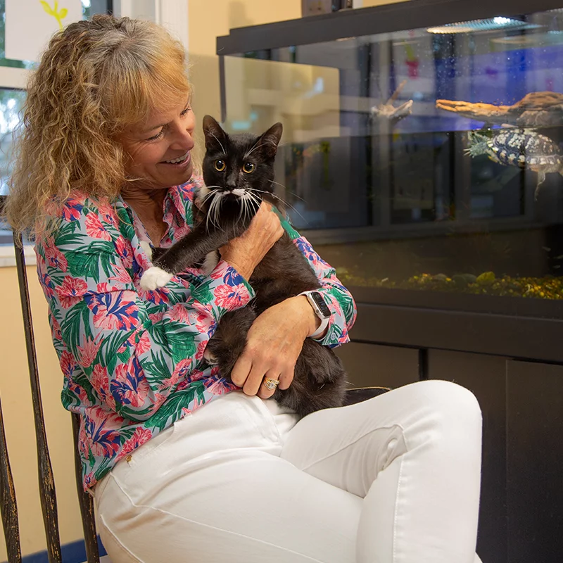 Feel at ease in our waiting room.